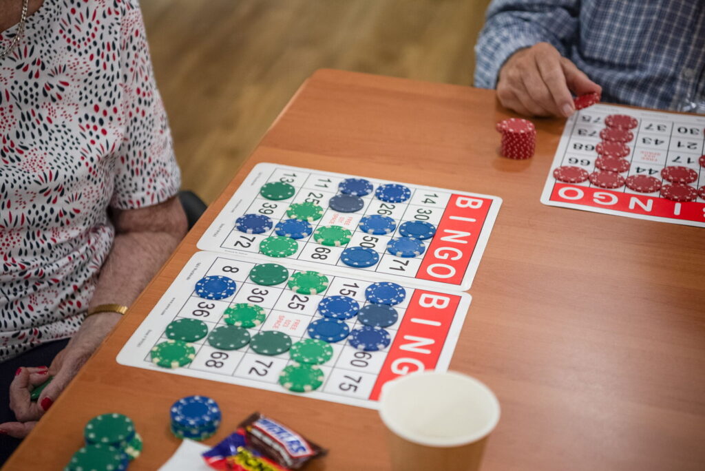 Ibis Care aged care Miranda bingo activity