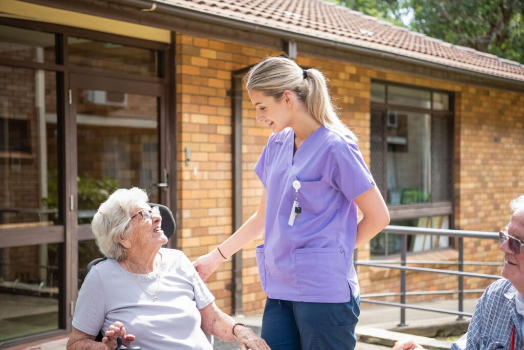 Ibis Care aged care resident staff