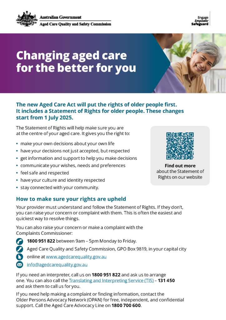 changing aged care for the better ibis care