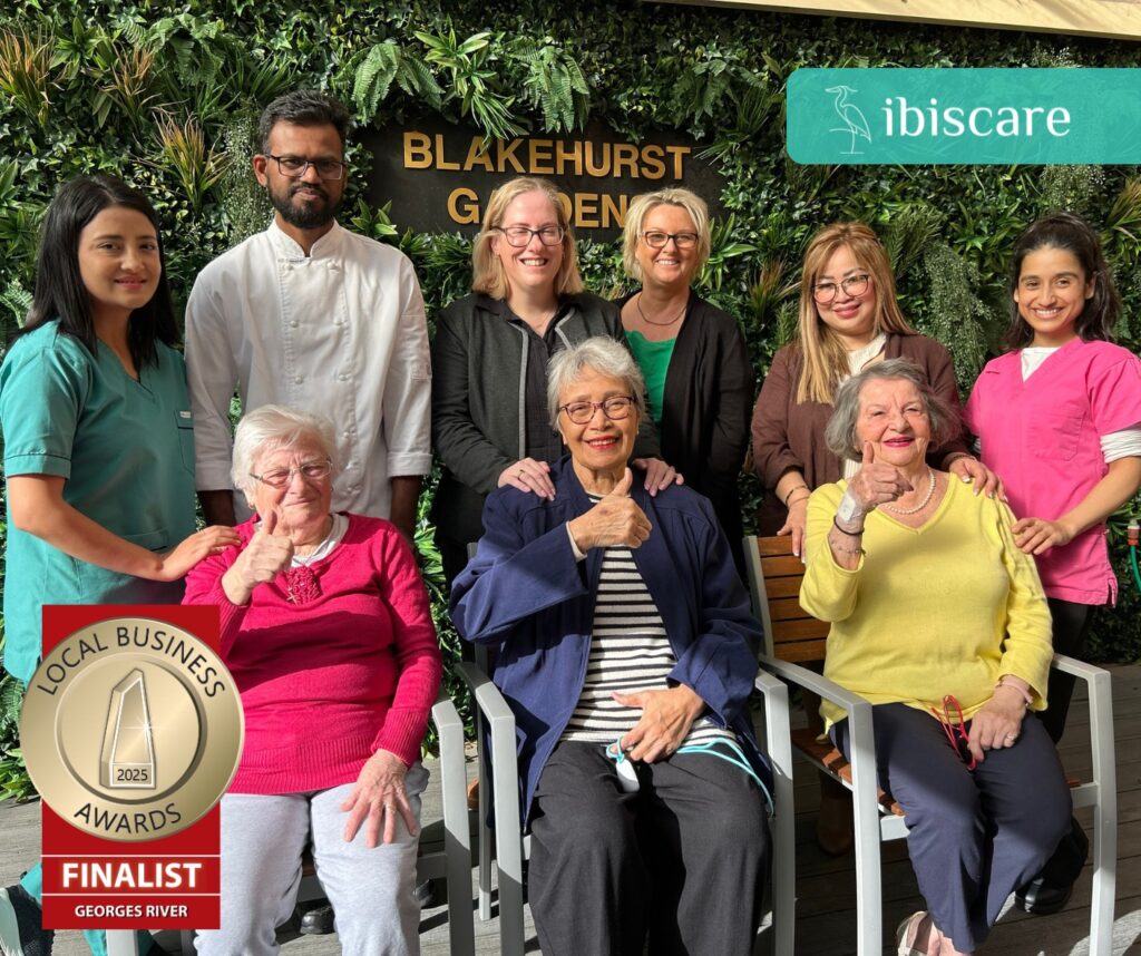 ibis care aged care blakehurst georges river council business awards 2025